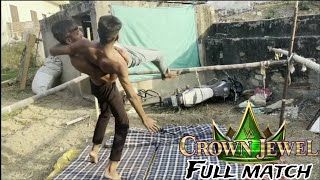 WWE - Roman Reigns vs Logan Paul Crown jewel 2022 Full Match | Backyard Wrestling