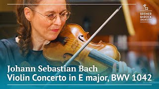 J.S. Bach: Violin Concerto in E major, BWV 1042 - Bremer Barockorchester, Stéphanie Paulet