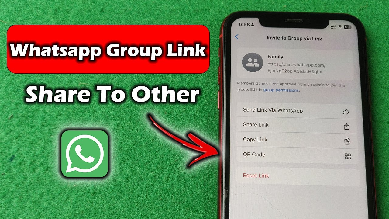 how-to-share-whatsapp-group-link-in-iphone-full-guide-youtube