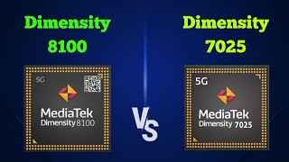 Dimensity 7025 vs Dimensity 8100 // Dimensity 8100 vs Dimensity 7025 💥 @thetechnicalgyan