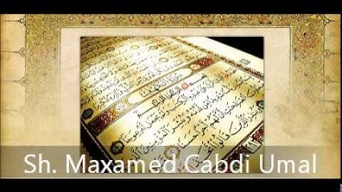 Tafsiir Quran Surah 86 At-Tariq - Sh Maxamed Cabdi Umal