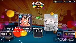 How to use 8 ball pool tool in 9 ball ☺️ win 9 ball very easily screenshot 5
