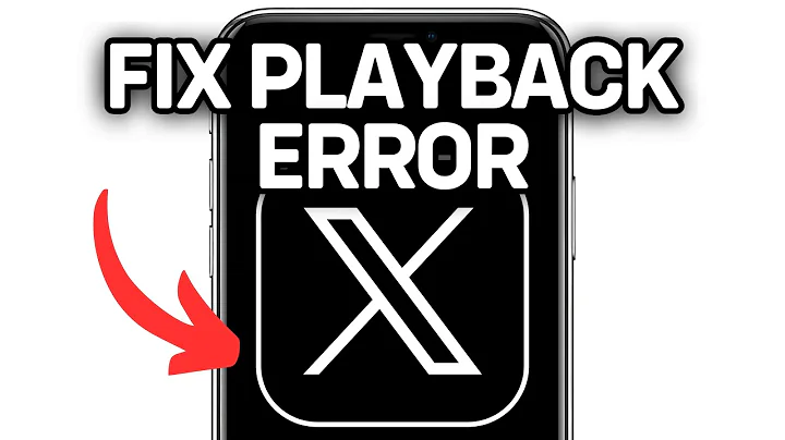 HOW TO FIX X TWITTER PLAYBACK ERROR 2025! (FULL GUIDE)