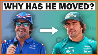 Why has Fernando Alonso signed for Aston Martin?