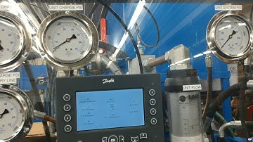 Test stand with data logging