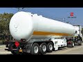 🔥 LPG Tank Semi Trailer | High-Pressure Gas Transport for LPG Distribution#LPGSemiTrailer