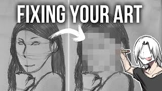 Fixing your Drawings! | ART AID | DrawlikeaSir by DLAS 19,547 views 1 month ago 8 minutes, 56 seconds