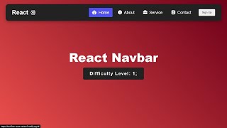 React Navbar Tutorial - Responsive Navbar in React JS (Advance)