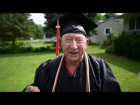87-year-old Edward Sanders graduates from Jackson High School