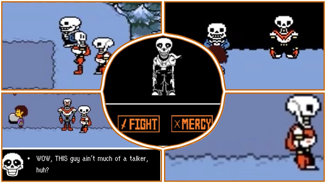 UNDERTALE - All Babybones Appearances