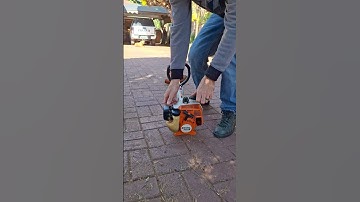 How to start a Stihl FS45 string trimmer easy. #michaelstoolbench ##stihl #fs45 #stringtrimmer