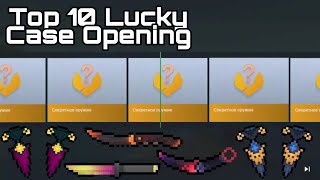 Block Strike Top 10 Lucky Case Opening | Daggers, Flip knife, Prodigy and more screenshot 3