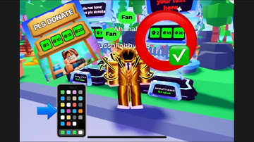Mobile PLS DONATE How to Make   A Gamepass (Simple Version) for Roblox 2025 (IOS,ANDRIOD)