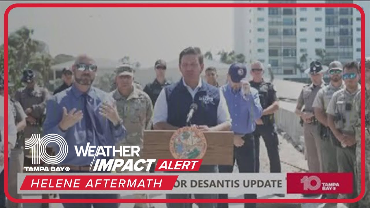 Florida leaders discuss recovery efforts following Hurricane Helene ...