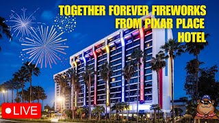 Live: Tuesday Stream at Disneyland! Together Forever Fireworks from Pixar Place Hotel  05/28/24