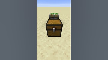 Explaining Trapped Chests #minecraft #redstone #minecrafttutorial