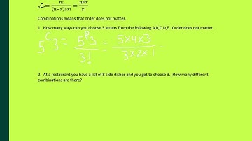 13.3 Probability and Combinations