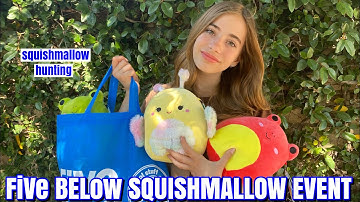FIVE BELOW SQUISHMALLOW EVENT! Adorable new squish 🧸