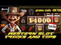 Western slot game gameplay ||Megapari ||promo code UK786 ||#1xbet #moneymagic