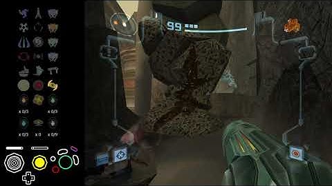 [Metroid Prime 2 - Echoes]Agon Wastes - Mining Station A (Pillar vulnerable to SA)
