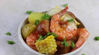 Sheet Pan Shrimp Boil In Oven