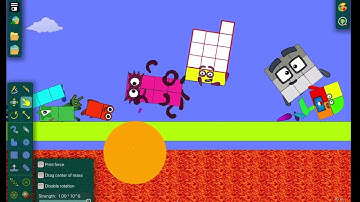 Numberblocks Floor is Lava part6