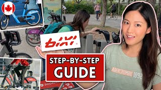 How to use BIXI Bike Sharing in Montreal in 3 Steps 🚲🇨🇦 Living in Canada