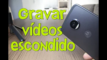 Como camuflar celular para filmar?