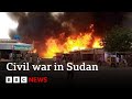 Sudan conflict: ‘Our lives have become a piece of hell’ - BBC News