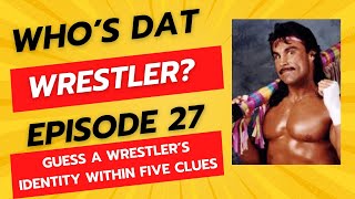 Who's Dat Wrestler? Guess the wrestler trivia game episode 27 #WWE #trivia #wrestlingtrivia #wcw screenshot 3