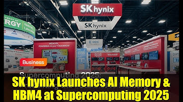 SK hynix Launches AI Memory & HBM4 at Supercomputing 2025 | Next-Gen HPC & AI Technology