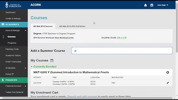 Course Enrolment - Enrol in a Course from Search - UTM