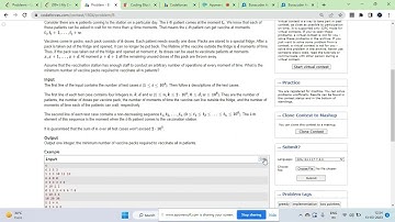 Nebius Welcome Round Div1 + Div2 Prob A,B,C part-1| B Vaccination| A Lame King | 13/3/23