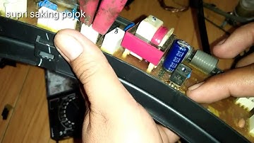 TES CEPAT MODUL SHARP OVAL 9 TOMBOL # GAGAL SERVIS