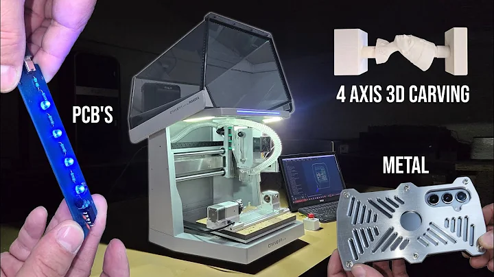Carvera Air: Ultimate 4 Axis Desktop CNC From Makera