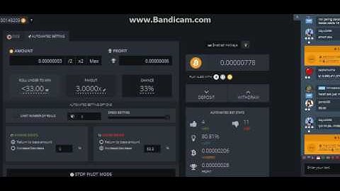 BITSLER COM bot v5.5 0.4 BITCOIN IN 10 MIN YouTube  50
