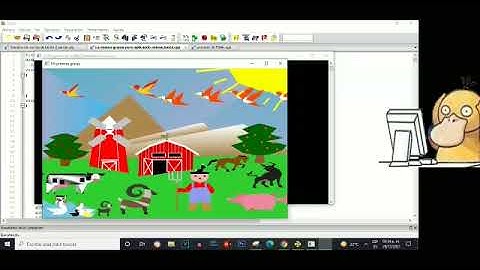OpenGL en C,  Simulación de Granja en 2D CON ANIMACION