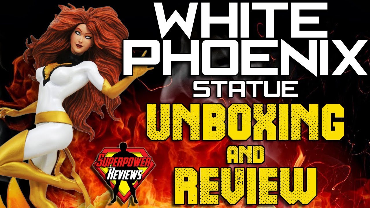 San Diego Comic Con EXCLUSIVE White Phoenix Statue, UNBOXING AND REVIEW!