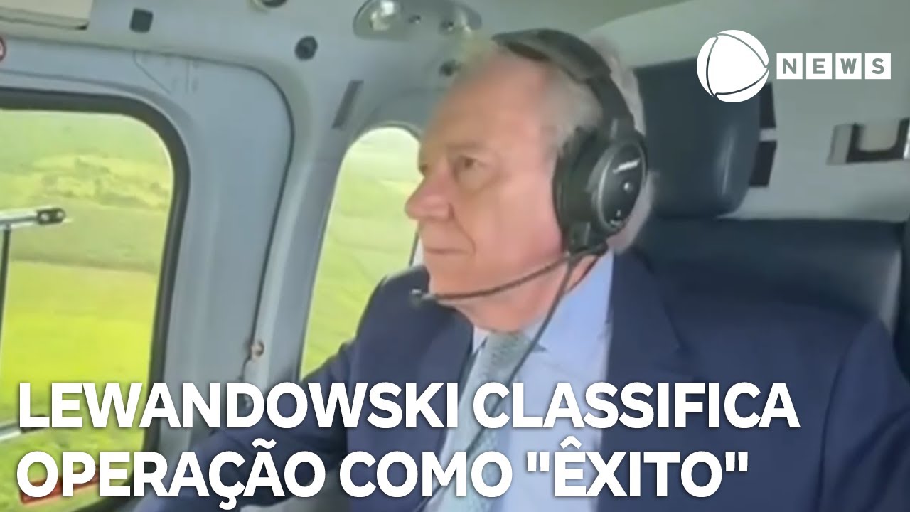 Lewandowski classifica operação de busca a fugitivos de Mossoró como “êxito”