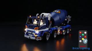 Light Kit For Lego Technic™ Concrete Mixer Truck 42112