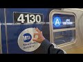 MTA NYCT: Far Rockaway Bound R211 (A) Train at 175th Street