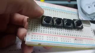 Removing Push Buttons (Breadboard)