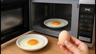 👉 Stop Frying Eggs the Old Way! This Microwave Egg Hack Will Blow Your Mind| HomeTips😱