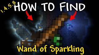 How to Find Wand of Sparking in Terraria 1.4.5.8 (Seeds)