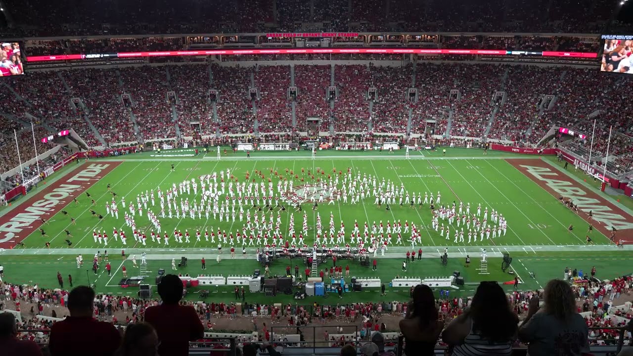 The University of Alabama Million Dollar Band Halftime Show - Showdown at the Crimson Corral