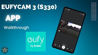 eufyCam 3 (S330) App Walk through