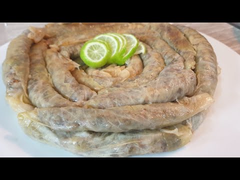 Vidéo: Rouleaux De Chou Paresseux Avec De La Viande Et Du Riz