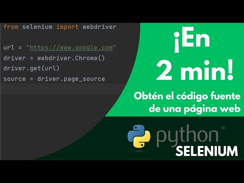 Video: ¿Cómo abro selenium en Chrome?