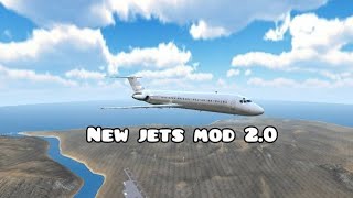 New jets mod 2.0 | turboprop flight simulator | mods