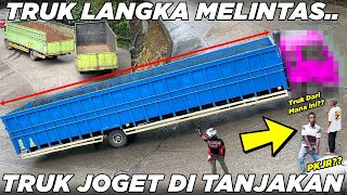 Penampakan Truk Langka Sangat Jarang Dijumpai Dijalanan, Truk Joget Bikin Heboh di Sitinjau Lauik